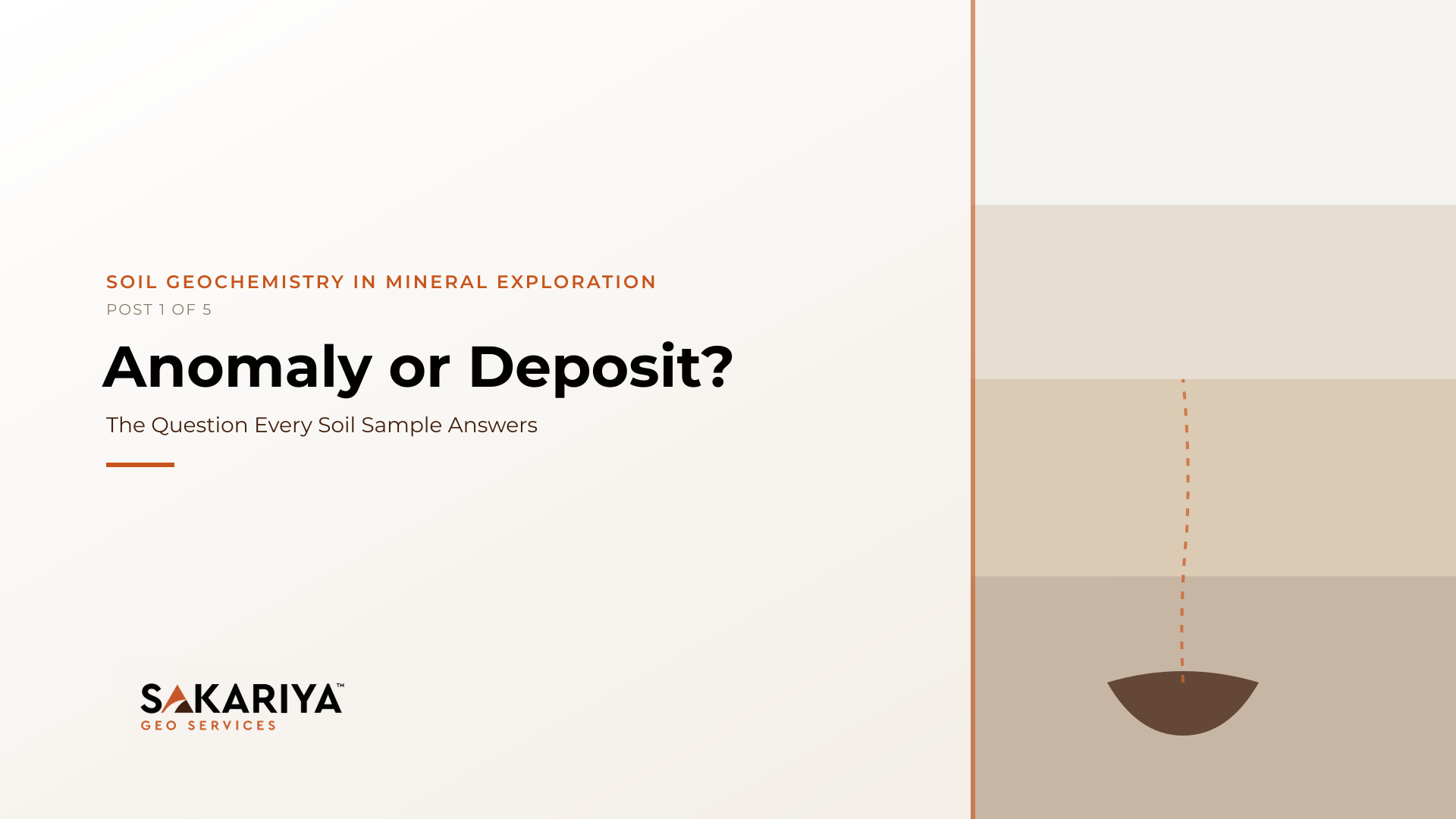 Anomaly or Deposit? The Question Every Soil Sample Answers